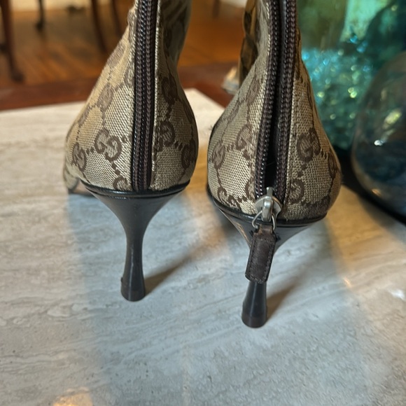 Gucci monogram ankle boots - Picture 5 of 6